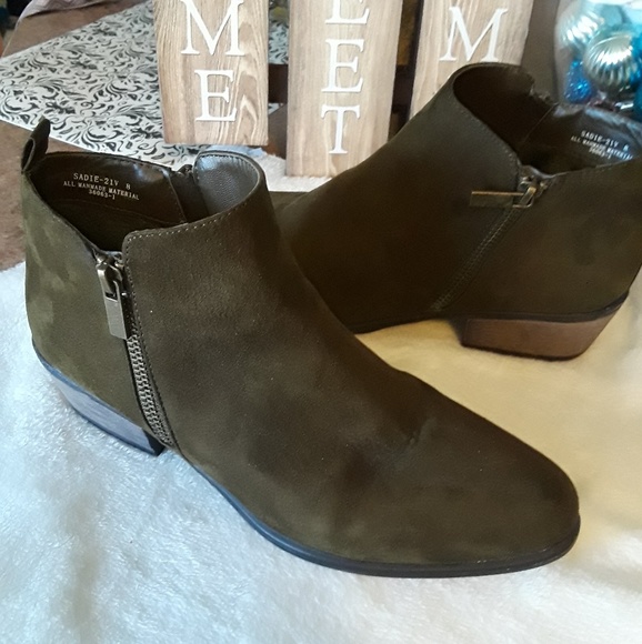 BAMBOO Shoes - BANBOO Army ankle boots